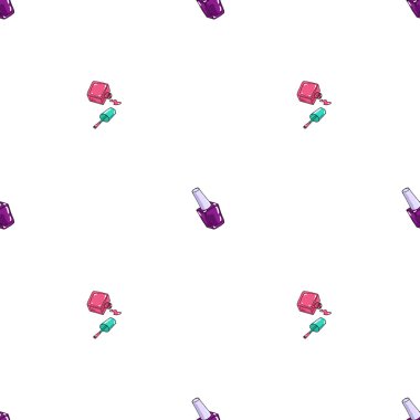 Tırnak cilası ile Seamless Modeli