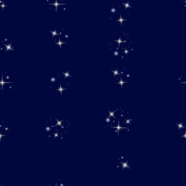 yıldızlı gökyüzü Seamless Modeli