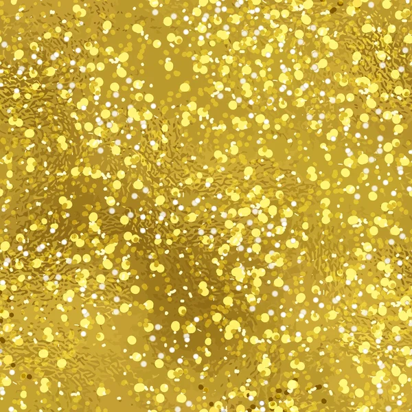 Goldene Folie nahtlose Textur — Stockvektor