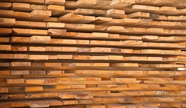 製材所で木造軸組 — ストック写真