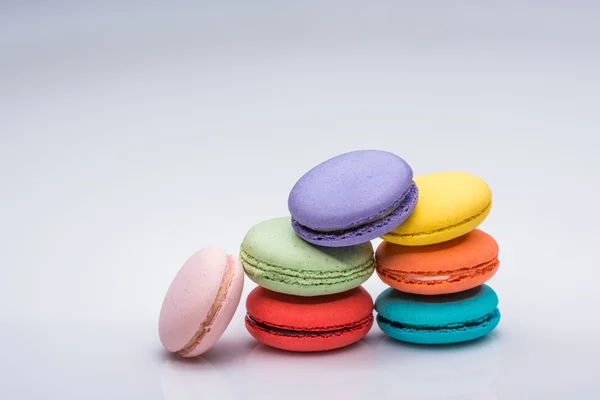 Pilha de Macaroons coloridos — Fotografia de Stock