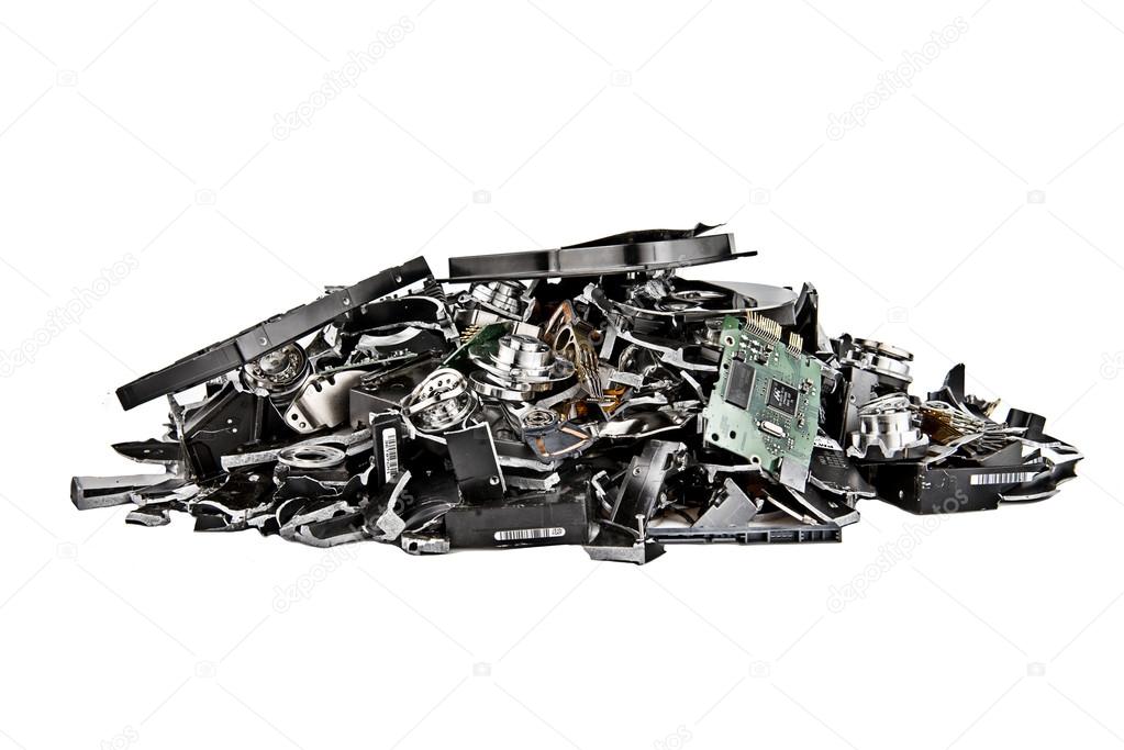 Deconstructed Hard Drives