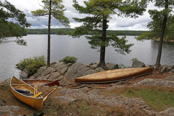 Lago Agnes tiro — Fotografia de Stock