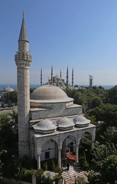 Firuz Aga Cami Içinde Belgili Tanımlık Geçmiş Ünlü Sultanahmet Camii — Stok fotoğraf