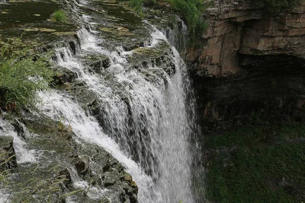 The Top of Webster's Falls — Stock Photo, Image