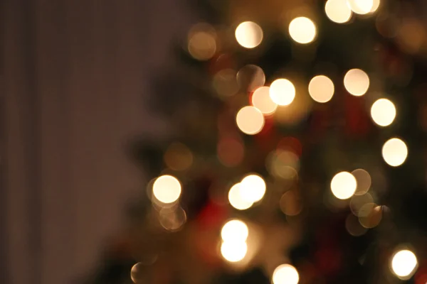 Árbol de Navidad Bokeh —  Fotos de Stock