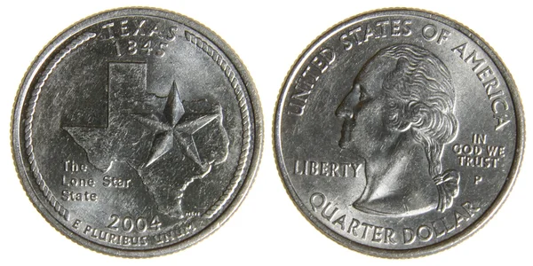 Texas Quarter foto — Foto Stock