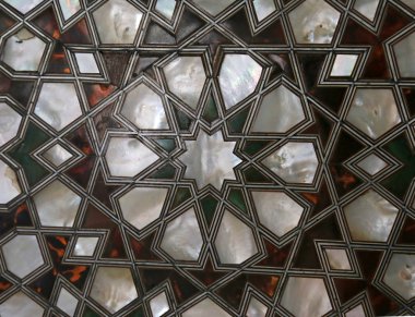 Osmanlı yıldız mozaik şeklinde