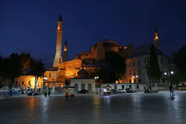 Ayasofya geceleri — Stok fotoğraf