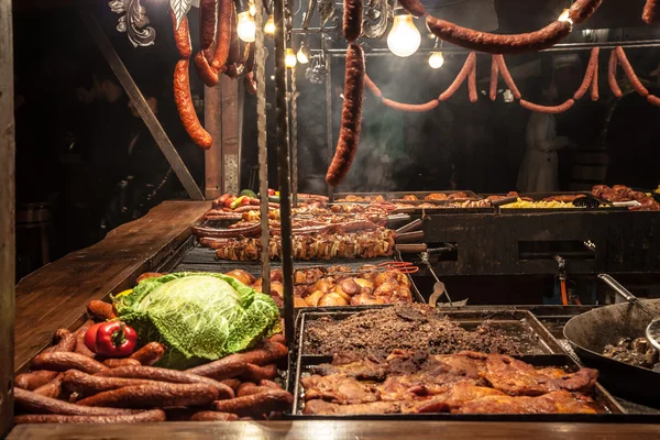 sosis ızgara - sokak fast food