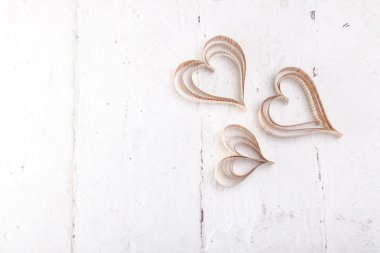 Kalp şeklinde kesme St Sevgililer Kalpler