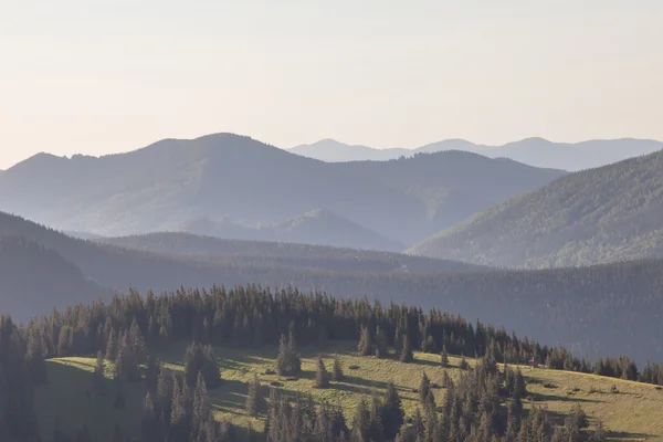 Pretty range of mountains, outdoors — Stock Photo, Image