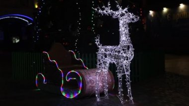 rakamlar ile kızak shone geyik