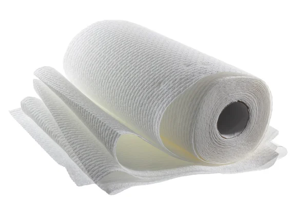 Asciugamano di carta bianca — Foto Stock
