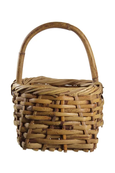 Wicker Work Basket — Stock Photo, Image