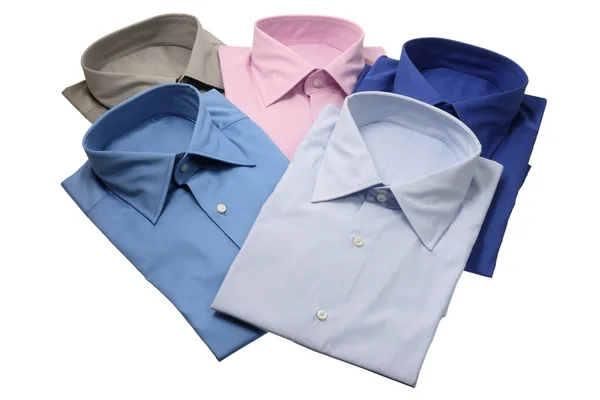 Gevouwen business shirts — Stockfoto