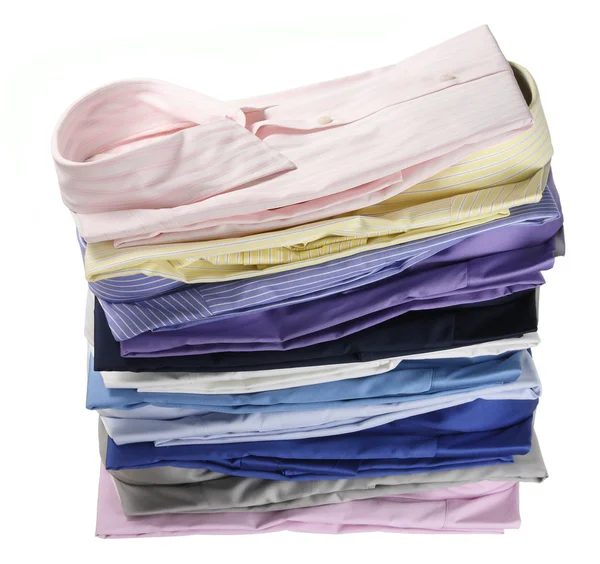 Stack of Business Shirts — Stock Photo, Image