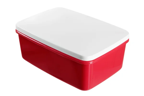 Plastic Lunch Box — Stock Photo, Image