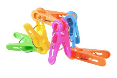 plastik mandalları giysiler 