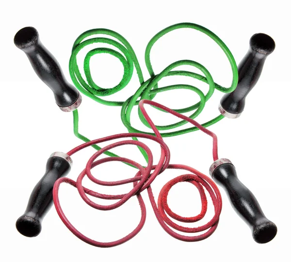 Two Pairs of Skipping Ropes — Stock Photo, Image