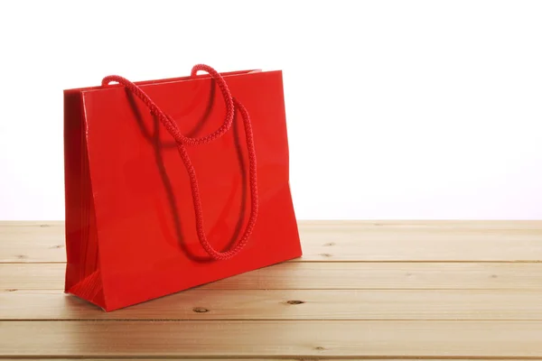 Red Paper Bag — Stock Photo, Image