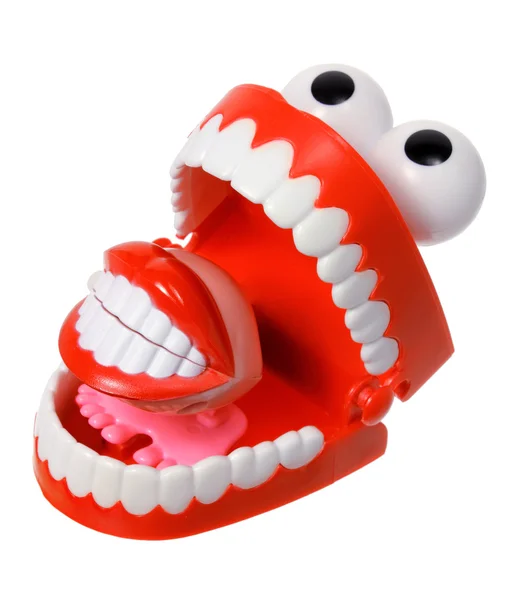 Разговорные игрушки для зубов — стоковое фото
