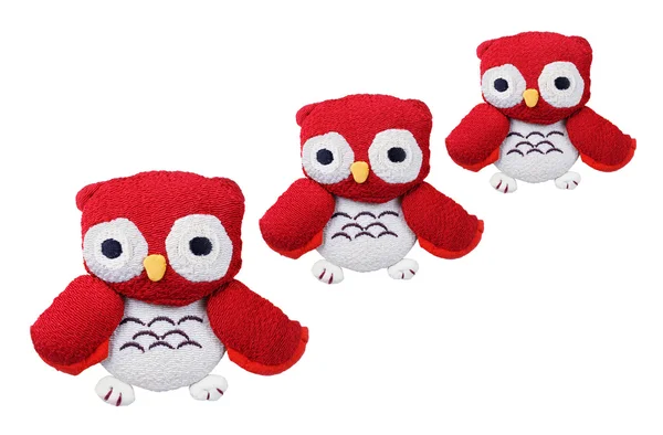 Hibou des jouets mous — Photo