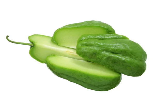 Chayote-Scheiben — Stockfoto