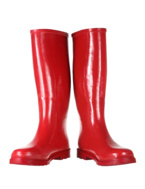 Kırmızı gumboots