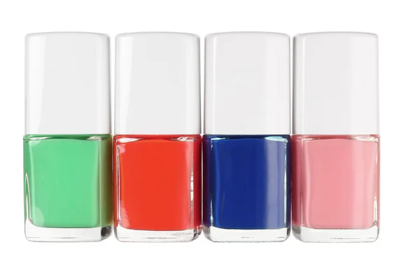 Frascos de esmalte de uñas — Foto de Stock