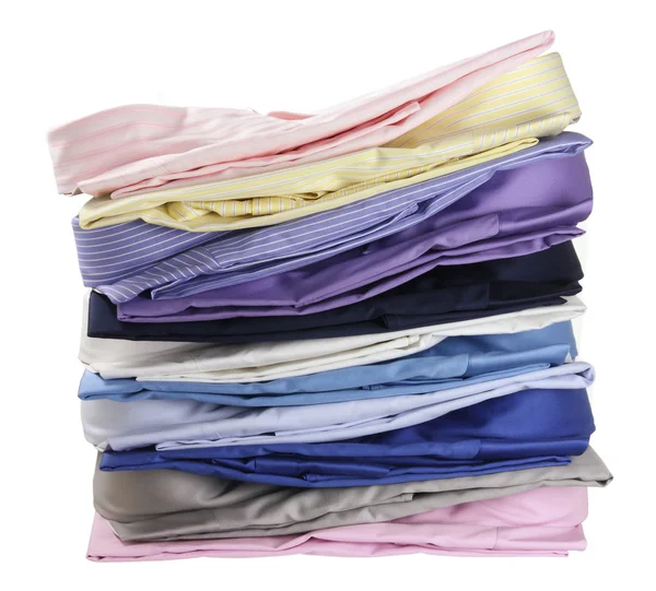 Stack of Business Shirts — Stock Photo, Image