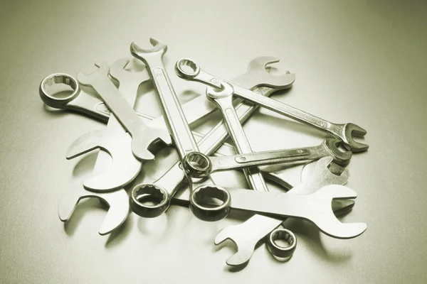 Pile of Spanners — Stock Photo, Image