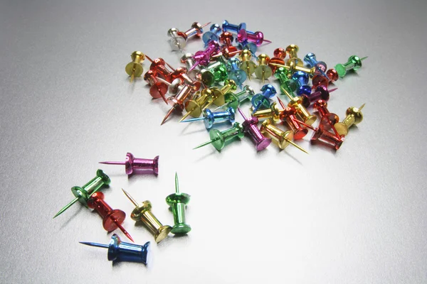 Push pins — Stockfoto