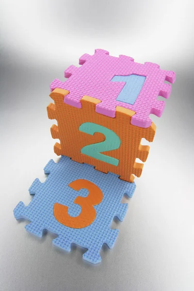 Number Puzzle — Stock Photo, Image