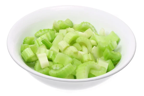 Mísa řezu celeru — Stock fotografie