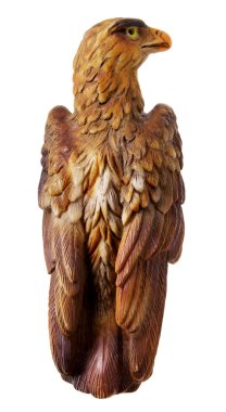 Bir kartal heykelcik