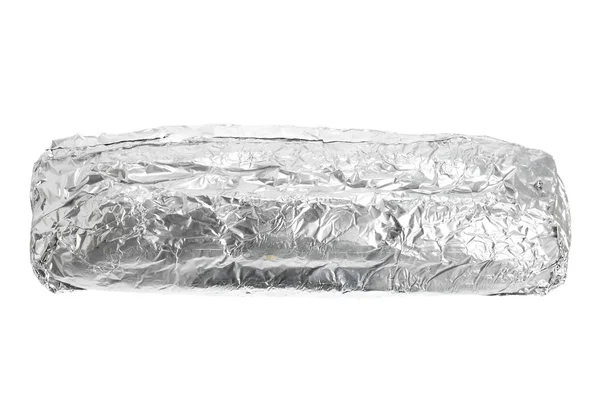 Garlic Bread Wrapped in Foil — Stock Photo, Image