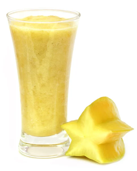 Close up of Carambola juice — Stock Photo, Image