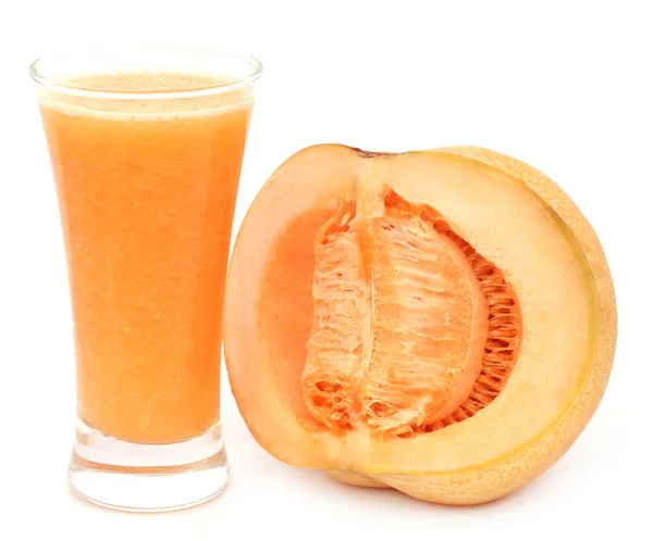 Juice of cucumis melo or muskmelon Stock Picture