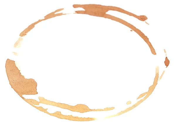 Close up of Coffee stain — Stock Photo, Image