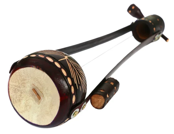 Один струнный музыкальный инструмент, известный как Эктара — стоковое фото