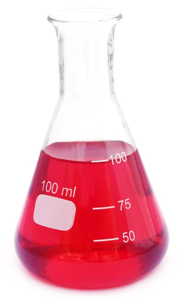 Close up of Conical flask — Stock Photo, Image