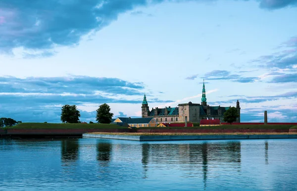 Исторический Кронборгский Замок Крепость Хельсингёр Дания — стоковое фото