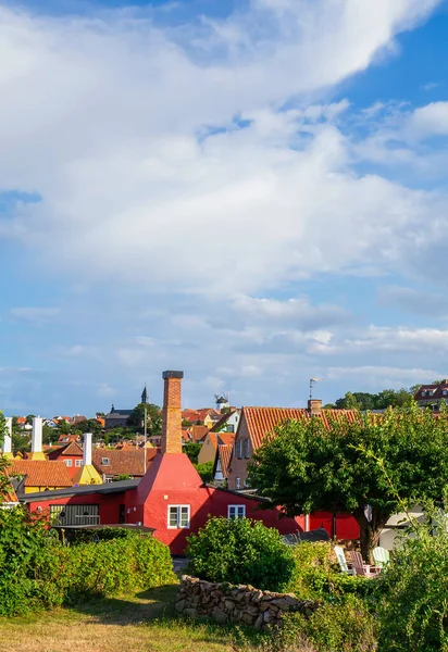 Традиционное Курение Острове Борнхольм Дания — стоковое фото