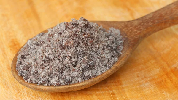 Kala namak or Black salt of South Asia — Stock Photo, Image