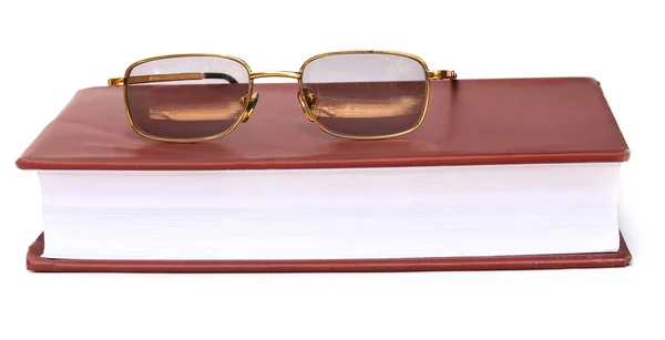 Spectacles on a book — Stock Photo, Image