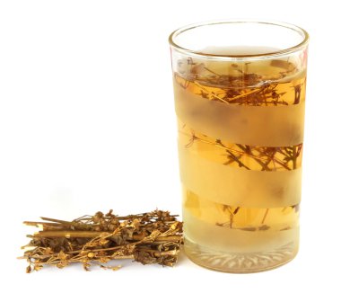 Cam suyu ile Ayurveda şifalı Chirata