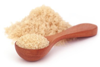 Kaba kahverengi şeker kristalleri