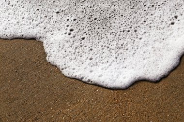 Dalga köpüğü yakın çekim