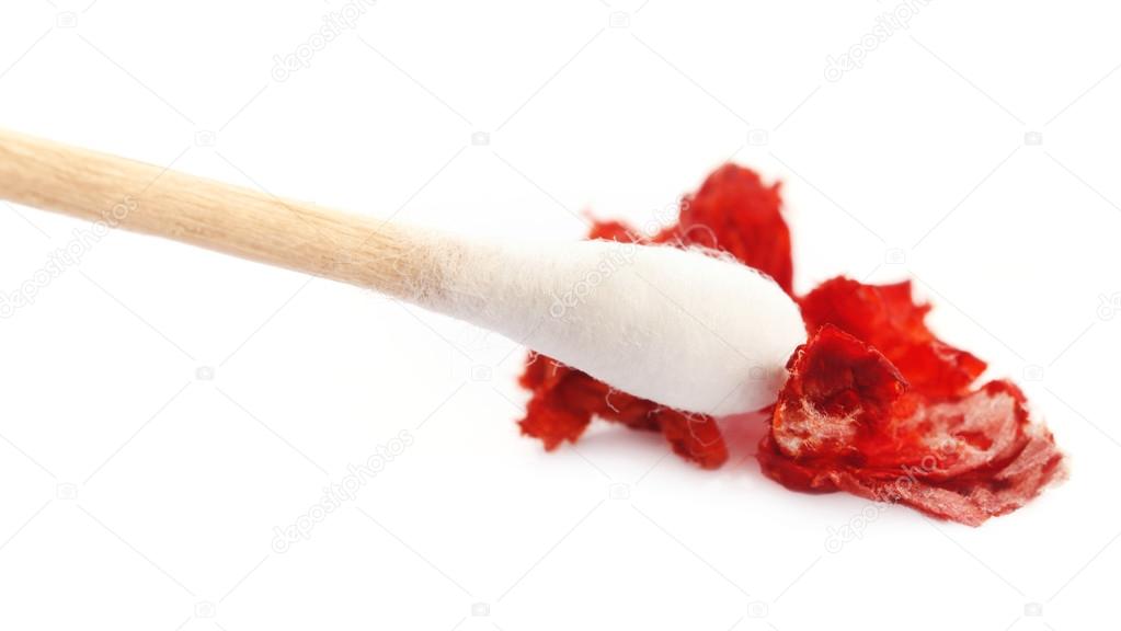 foto muntah darah di tisu